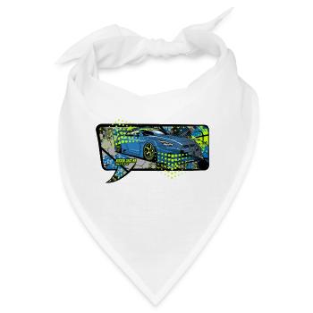 GTR bubble - Bandana - Weiß - Vorne