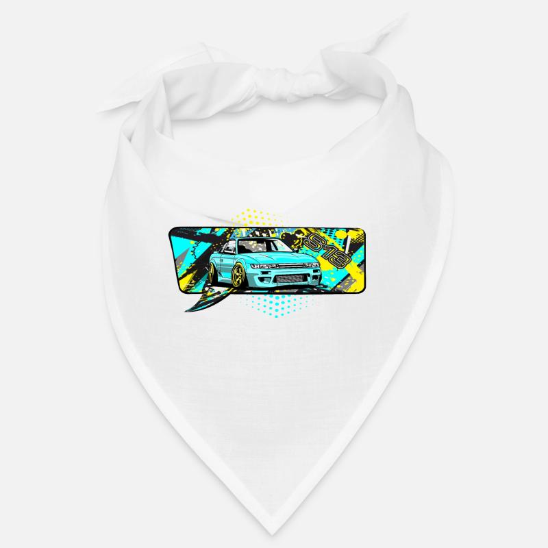 s13 bubble comic - Bandana - Weiß