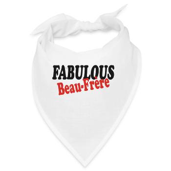Fabelhafter Schwager - Bandana - Weiß - Vorne