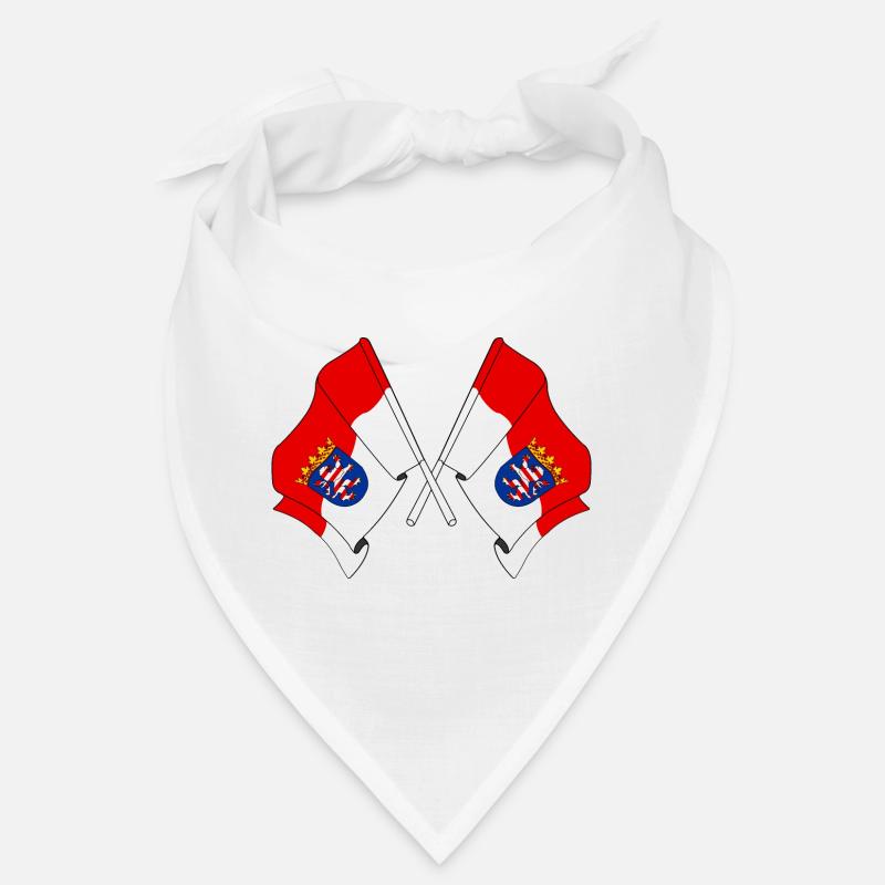 Drapeaux traversés Hesse Bandana