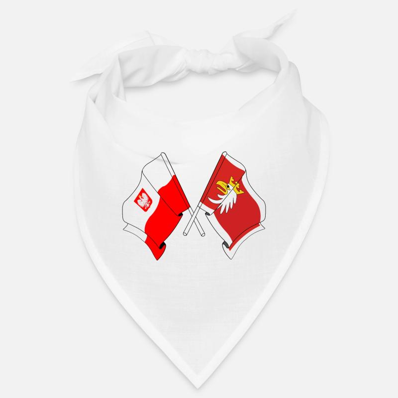 Drapeau Pologne, Warmie Mazurie Bandana