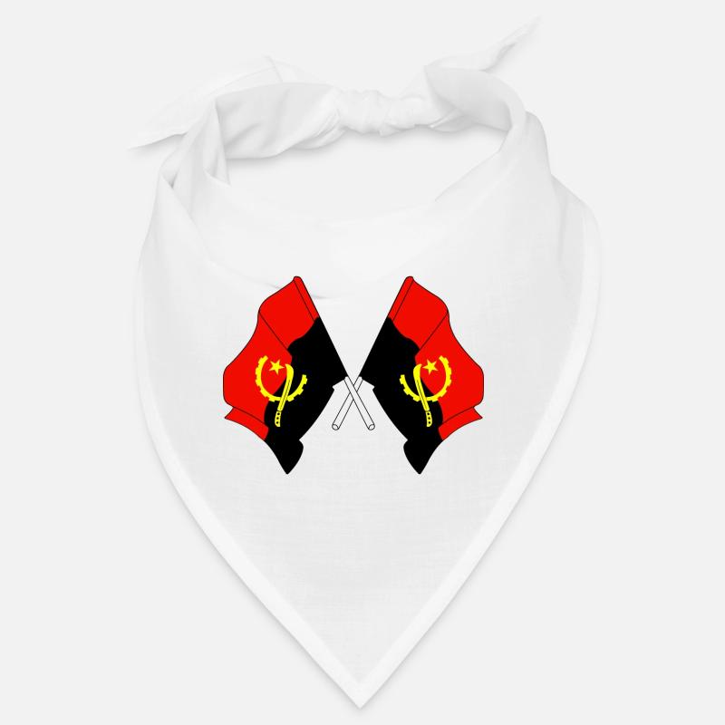 Two flags Angola Bandana