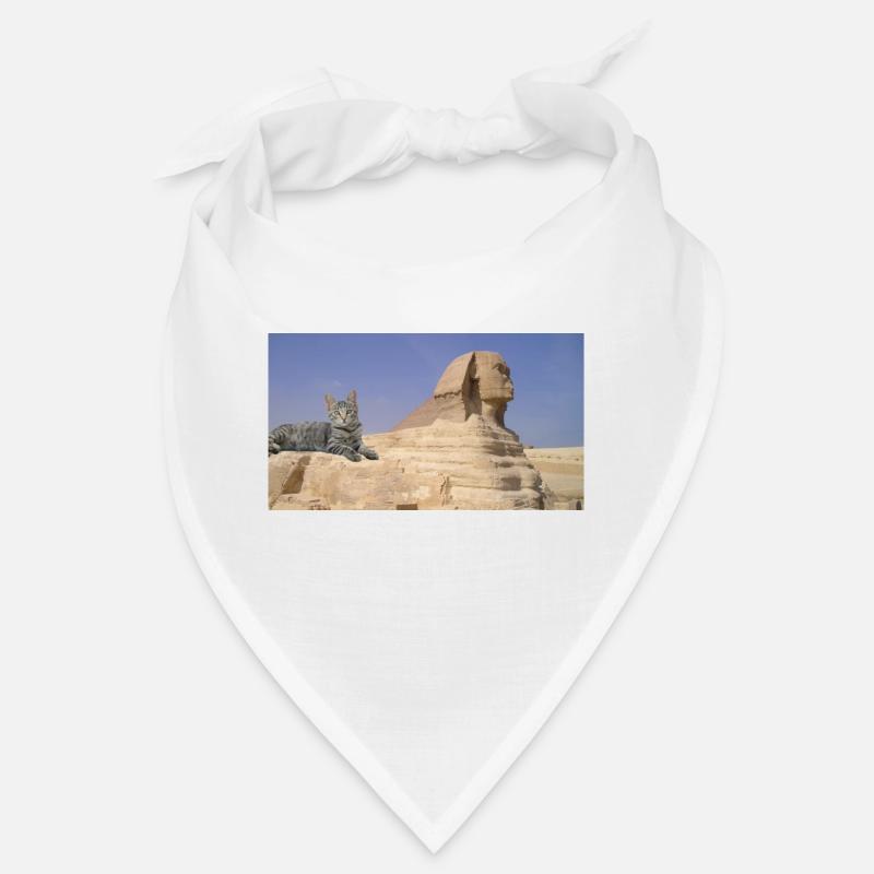 Cat and Sphinx Bandana
