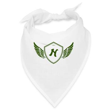 wappen n - Bandana - Weiß - Vorne