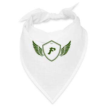wappen f - Bandana - Weiß - Vorne