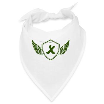 wappen x - Bandana - Weiß - Vorne