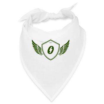 wappen o - Bandana - Weiß - Vorne