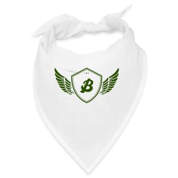 wappen b - Bandana - Weiß - Vorne