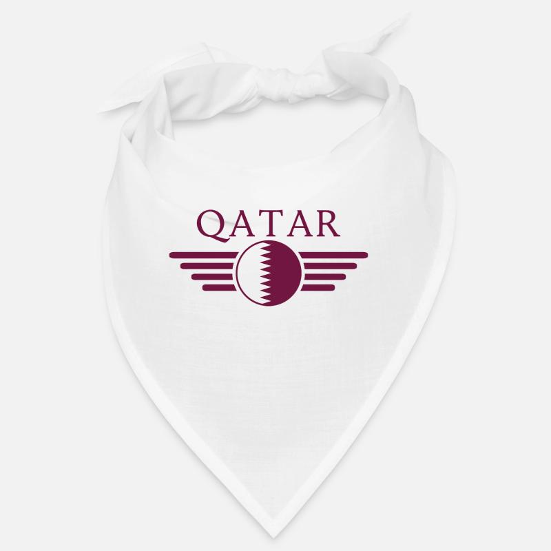 J’adore le Qatar, le design de style élégance Bandana