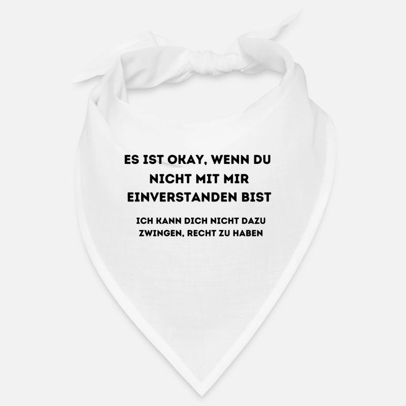 CE N’EST PAS GRAVE SI VOUS N’ÊTES PAS D’ACCORD AVEC MOI Bandana