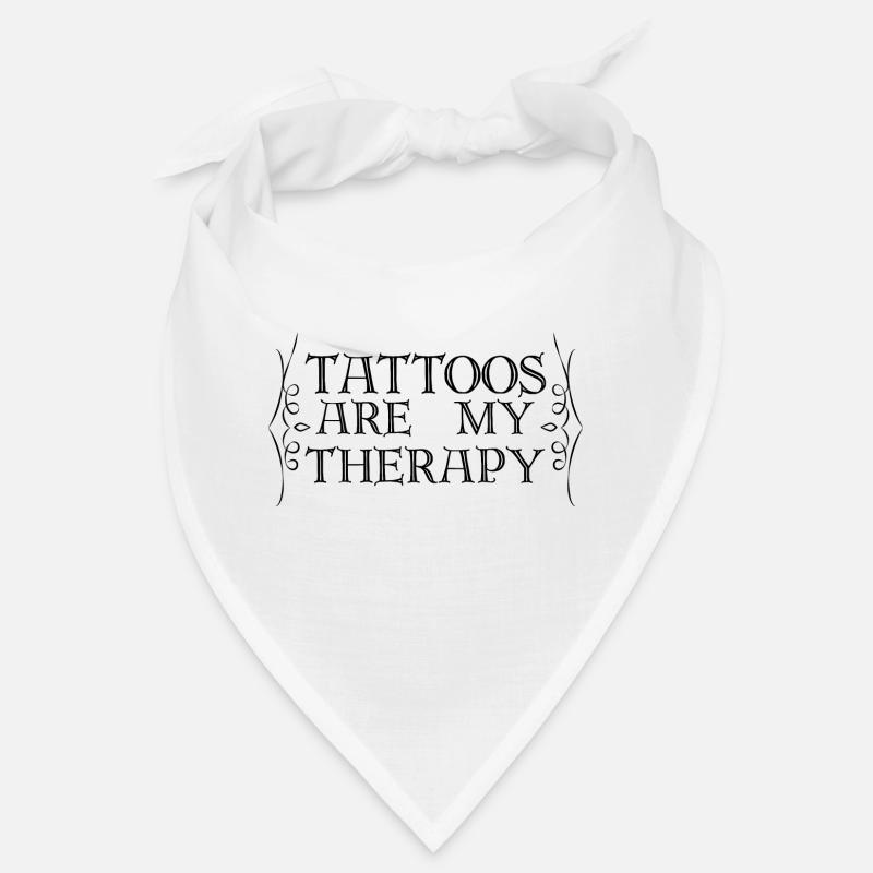 Tattoos Are My Therapy 8 Bandana