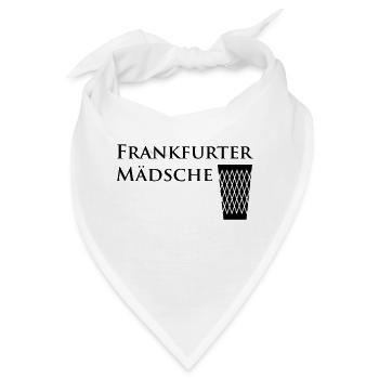 Frankfurter Mädsche Geripptes FRANKFURT SHIRT SHOP - Bandana - Weiß - Vorne