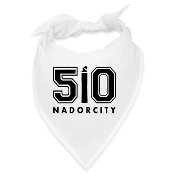 Nador kennzeichen ا 50 - Bandana - Weiß - Vorne