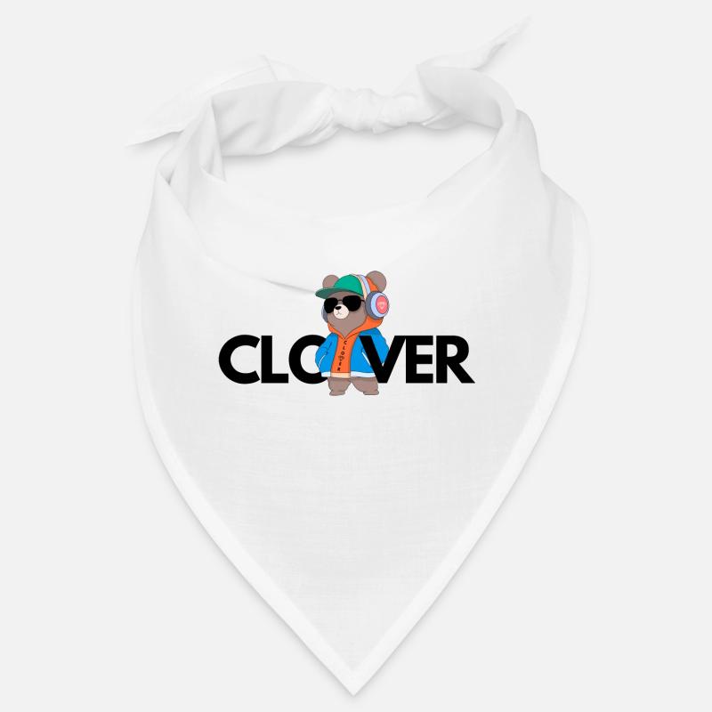 Clover teddy black Edition Bandana