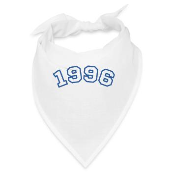 1996 Sport Blue - Bandana - Weiß - Vorne