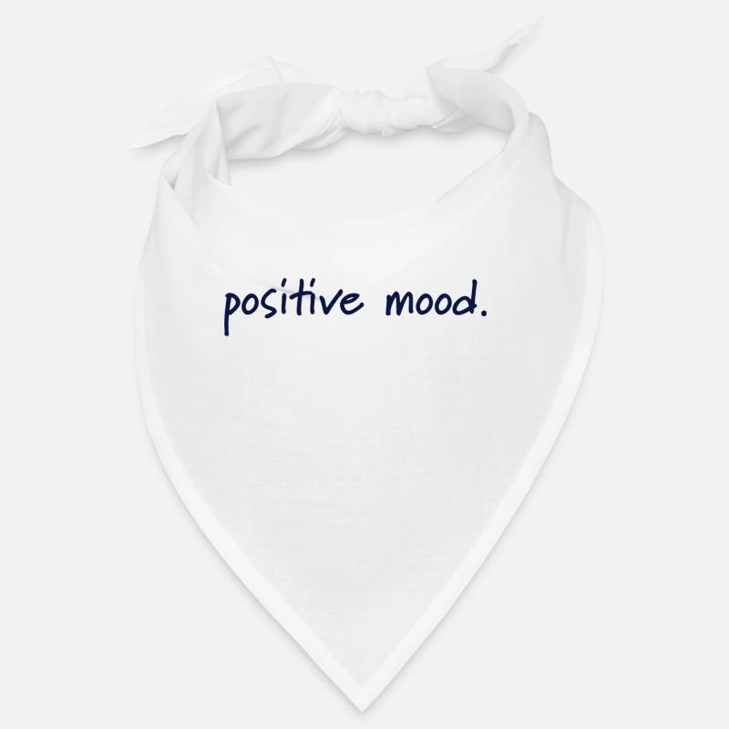 positive mood - Bandana - Weiß