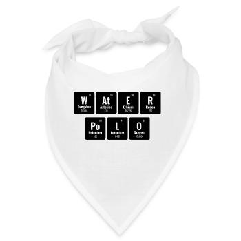 Wasserball Periodensystem der Elemente Aquatic Polo - Bandana - Weiß - Vorne