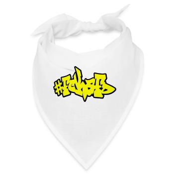 FCK AFD - Bandana - Weiß - Vorne