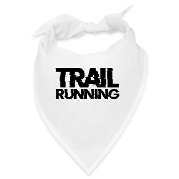 Trail Running Sport - Bandana - Weiß - Vorne