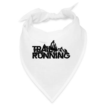 Trail Running Sport - Bandana - Weiß - Vorne