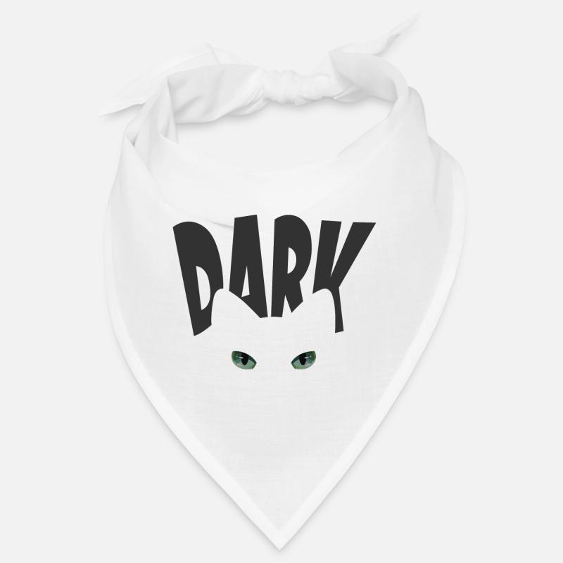 Le chat dans le noir Bandana