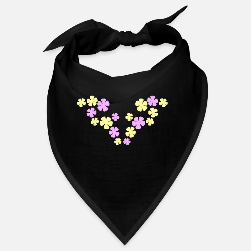 Beaucoup de jolies fleurs motif décoratif coloré belle Bandana