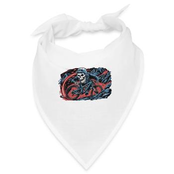 Grave Digger Trails - Bandana - Weiß - Vorne