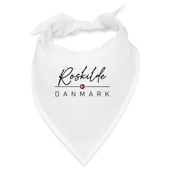 Dänemark - Roskilde - Danmark - Denmark - Bandana - Weiß - Vorne