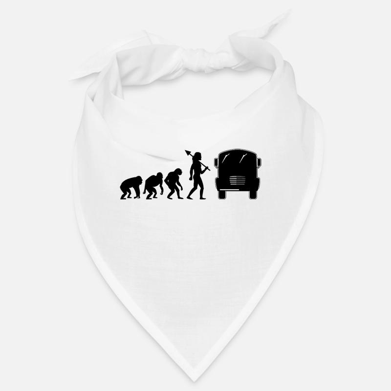 Evolution Bus School Bus Driver Driving Busman Bandana
