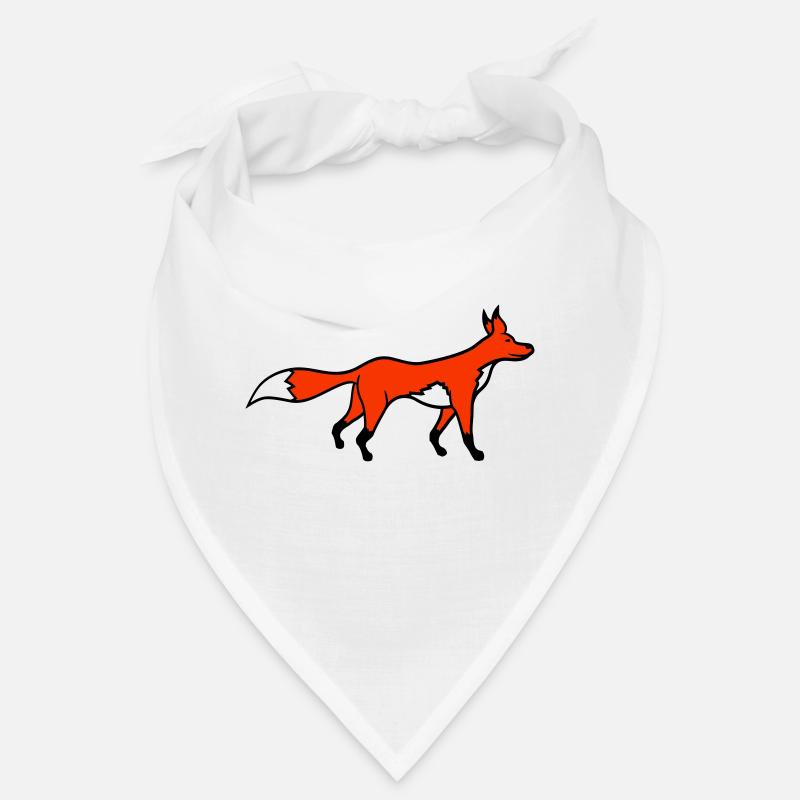 Fuchs Rotfuchs Wald Tier Schlauer Süßer Wild Hund Bandana