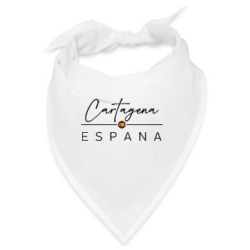 Spain - Cartagena - Spanien - Espana - Bandana - Weiß - Vorne