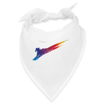 Love over and beyond - Bandana - Weiß - Vorne