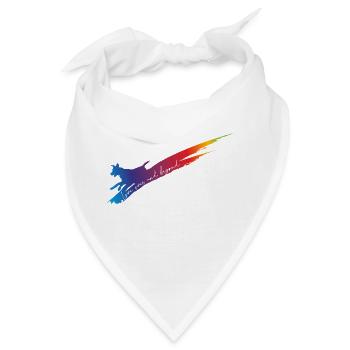 Love over and beyond DOG - Bandana - Weiß - Vorne