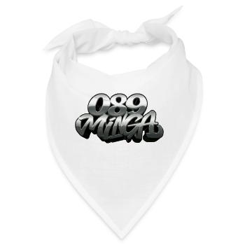 089 Minga Logo - Bandana - Weiß - Vorne