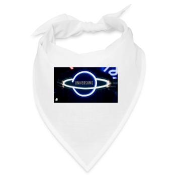 Universums - Bandana - Weiß - Vorne