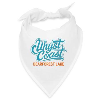 Uhyst Coast Spree Bärwalder See Bearforest Lake bl - Bandana - Weiß - Vorne