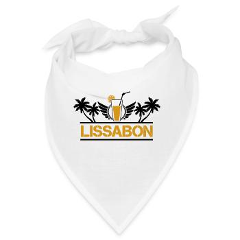 Lissabon - Bandana - Weiß - Vorne