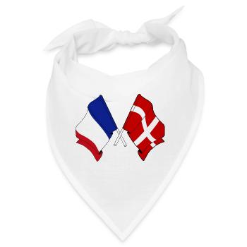 Savoyen & Frankreich – Eine Identität - Bandana - Weiß - Vorne