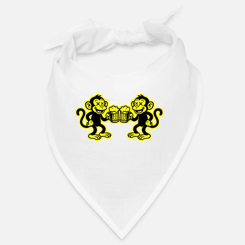 Bier Affe Witzig Bandana