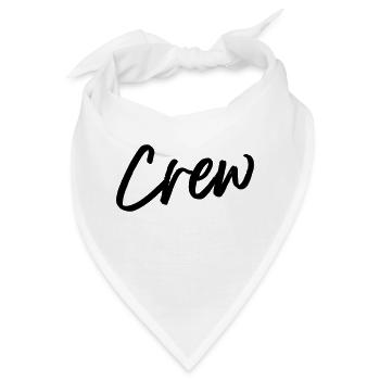 crew - Bandana - Weiß - Vorne