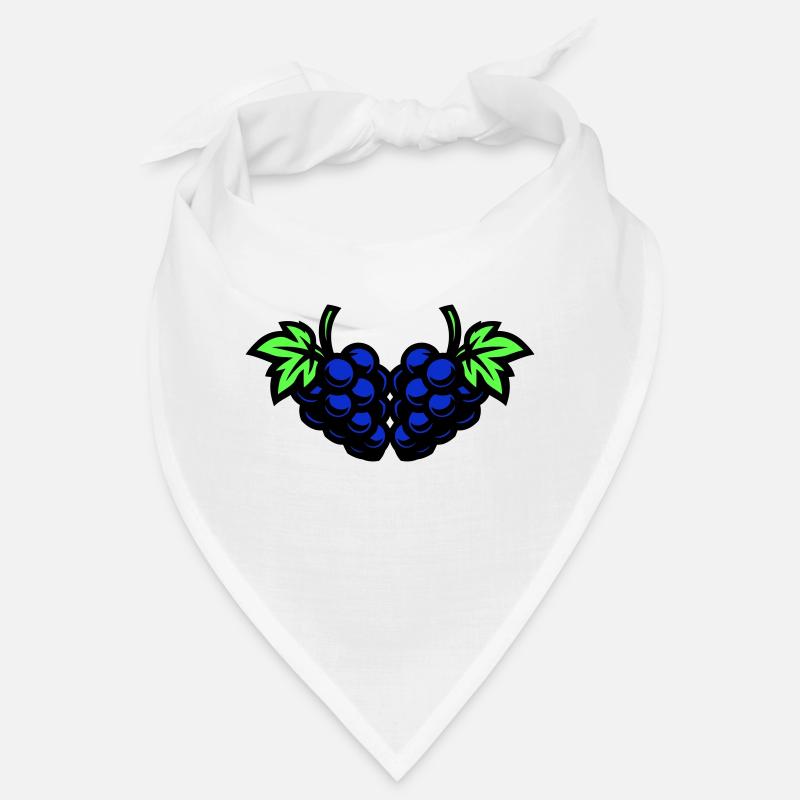 Trauben Weintrauben Bandana