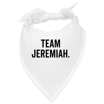 Team Jeremiah - Bandana - Weiß - Vorne
