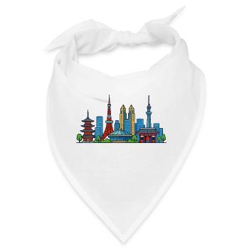 tokio - Bandana - Weiß - Vorne