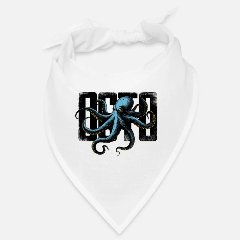 Stylized Octopus Bandana