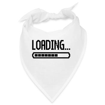loading ladebalken - Bandana - Weiß - Vorne