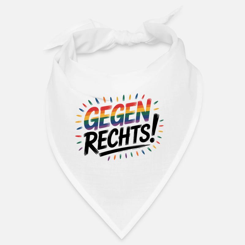 Against the Right - Cool Pride Logo Bandana