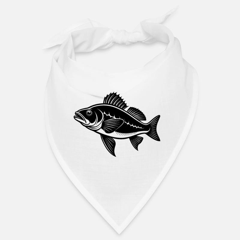 Poisson doré jaune Bandana