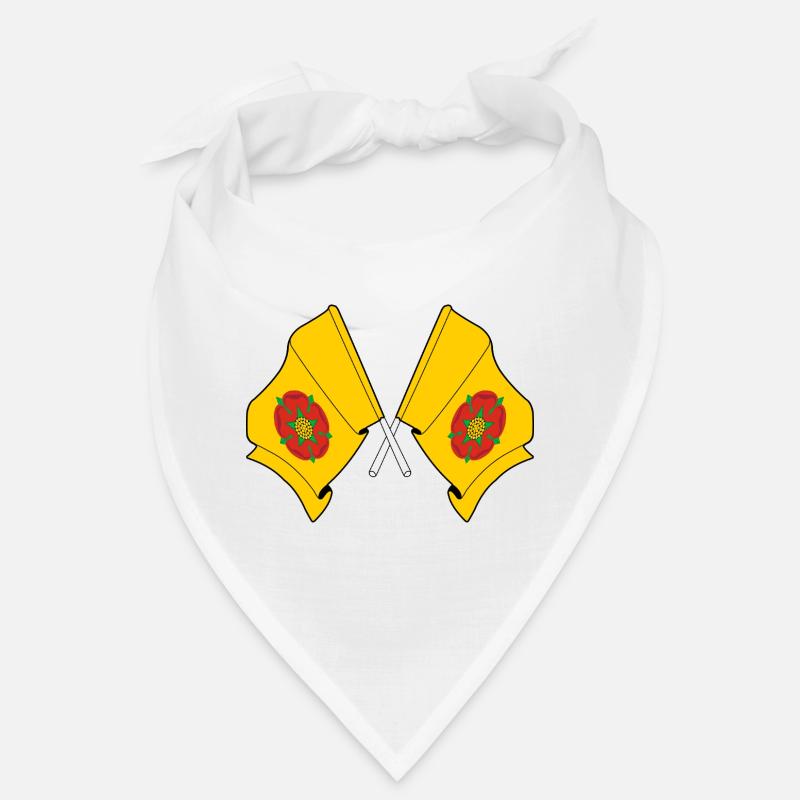 Drapeaux croisés du Lancashire Bandana