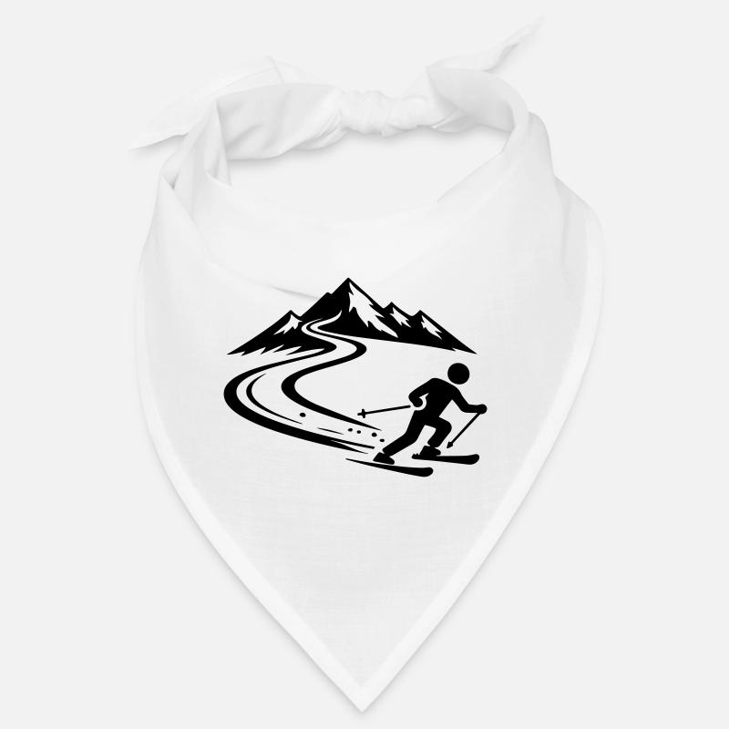 Piste de ski Mountains Bandana
