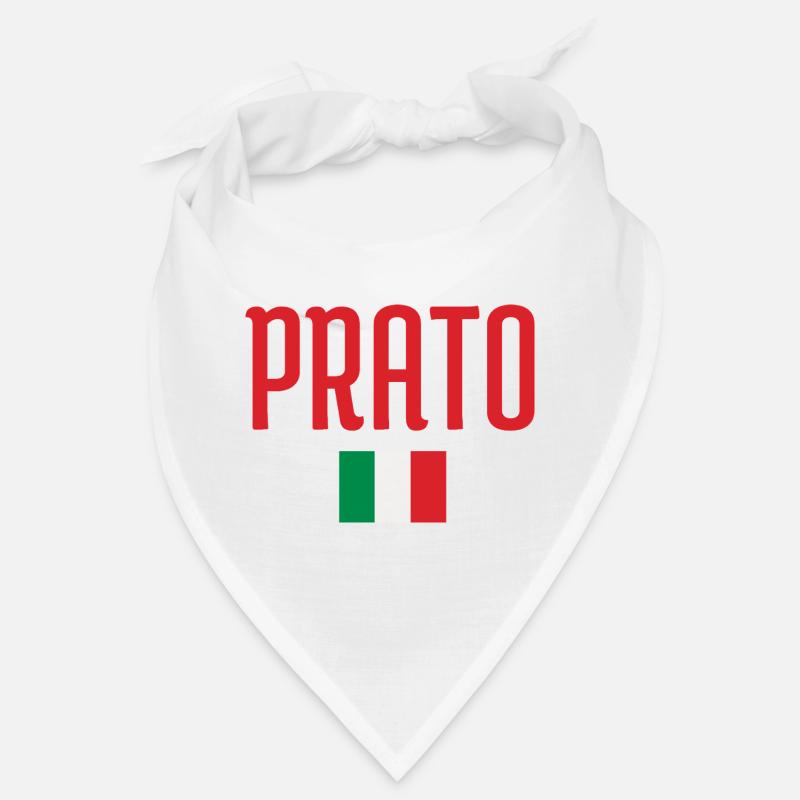 Prato Italy Bold Script Bandana